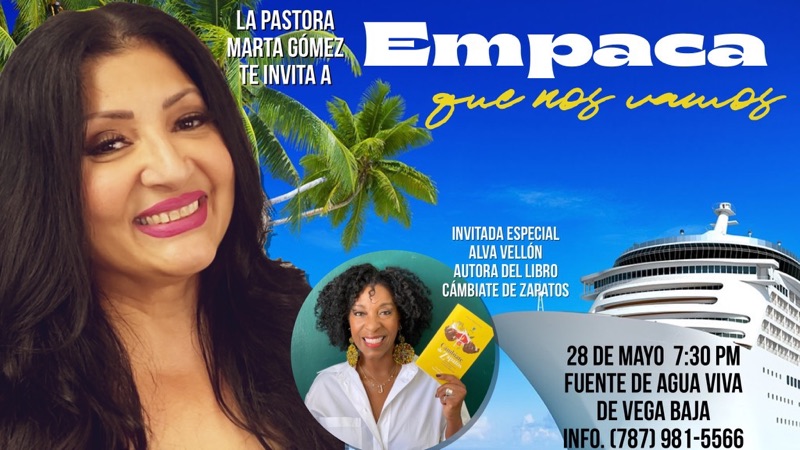 Arte promocional de Empaca que nos Vamos • Evento de Mujeres